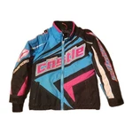 Castle X Snowmobile Racing Jacket Size Girls Medium Bright Colors Launch. Fixed Price $52.49.