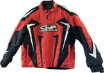 Coldwave Racing Jacket Quilted Snowmobile Motorcycle Ski Red Black Mens. Fixed Price $52.00.