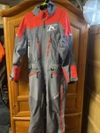 Klim Lochsa Mono Sz Small. Red/gray Snowmobile Suit. 3 Layer Gore-tex Pro. Fixed Price $695.00.