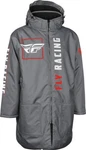 Fly Racing Pit Coat Grey/red Or Grey/black Over-sized Fit Race Gear. Fixed Price $187.46.