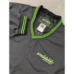 Arcticwear Cat Mens Large Black Green V-neck Windshirt Pullover Jacket. Fixed Price $24.95.