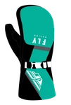 Fly Racing 363-3932S Cascade Mittens Sm Black/mint. Fixed Price $124.95.