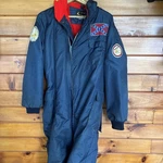 Vintage 70S Ski-doo Bombardier Snowmobile Suit Mens Medium Blue Zip Up Coveralls. Fixed Price $85.00.