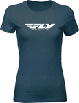 Fly Racing Women's Corp Tee Indigo 356-03622X. Fixed Price $39.95.