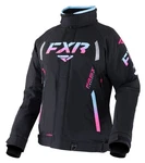 Fxr Team 22 Womens Snow Jacket Black/sky-e Pink Fade. Fixed Price $329.99.