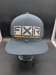 Fxr Racing Hat Cap Snap Back Black Gray Motocross Mx Dirtbike Ride Division Mens. Fixed Price $15.00.