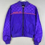 Vtg Arctic Cat Full Zip Jacket Liner Womans Satin Checkered 1990S Made Usa. Fixed Price $44.95.