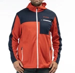 New Klim Snowmobile Brand Mens Zip Up Hooded Fleece Red / Blue Jacket Size Large. Fixed Price $65.00.
