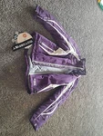 Motorfist Snowmobile Coat Purple Plum White Empress Women's Jacket Shell Small. Fixed Price $149.99.