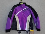 Castle Charm Snowmobile Ski Winter Jacket Coat Full Zip Purple Black Womens Xs. Fixed Price $101.99.