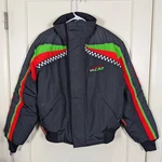 Vintage Arctic Cat Z-force Snowmobile Jacket Coat Women Size: Black Winter. Fixed Price $74.99.