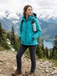Avalanche Weather Shield Hooded Full Zip Jacket Turquoise Women Mid-length. Fixed Price $65.00.