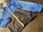 Nwt - Mens Spyder Mesh Lined Water Resistant Front Zip Hooded Jacket (med). Fixed Price $29.99.