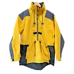 Vintage Fera Teen 14 Colorblock Yellow Black Pullover Ski Snow Jacket Hoodie. Fixed Price $48.00.