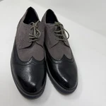 Alpine Swiss Mens Ripple Sole Wingtip Shoes Leather Runs Size Big Org $115. Fixed Price $50.00.