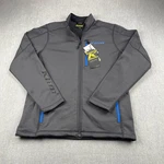 Klim Inferno Jacket Mens Asphalt Gray - Electric Blue Reflective Material Nwt. Fixed Price $65.00.