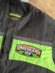 Vintage Arctic Cat Jacket Fall Spring Women's Large Green Black Full Zip. Fixed Price $52.00.