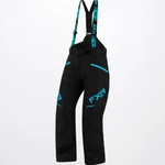 Open Box Fxr Womens Fresh Snowmobile Pants Black/sky Blue Size 14. Fixed Price $168.74.