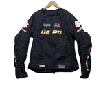 Icon Team Merc 3 Padded Motorcycle Jacket 2XL 40" Chest Women's Bike Pink. Fixed Price $75.00.