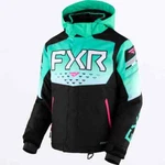 Fxr Youth Child Kids Helium Blk/mint Fade Snow Jacket - Size 6 Or 12 New. Fixed Price $159.99.