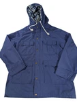 Vtg Camel Joe Jacket Men Lg Blue Cigarettes Hooded Mountain Parka Field Coat 90S. Fixed Price $27.30.