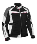 Castle Passion Air Women's Textile Jacket Med White/hot Pink. Fixed Price $95.13.