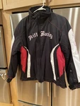 Drift Racing Insulated Jacket Size Medium Red/black/white Euc Machine Wash. Fixed Price $69.99.