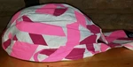 Zan Breast Cancer Pink Ribbon Durag Headwrap Doorag Bandana ZBC03 Skull Cap. Fixed Price $25.00.