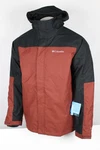 Columbia Men's Hikebound Interchange 3 Hooded Ski Jacket Black Red WM4714. Fixed Price $103.49.
