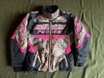 Castle X Race Wear Snowmobile Jacket Coat Realtree Camo Girls Size. Fixed Price $64.99.