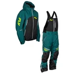 Fly Racing Incline Snow Jacket/bib Combo Teal With Black & Hi-vis. Fixed Price $879.90.