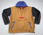 Obermeyer Hayden Anorak Ski Jacket Mens Xl Tall Brown Pullover Vintage Flaw. Fixed Price $52.99.