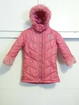 Disney Store Girl Pink Castle Coture Princess Puffy Puffer Jacket Furr Sz 5. Fixed Price $15.99.