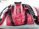 Polaris Snowmobile Jacket Woman Large Berry/black/white. Fixed Price $65.00.