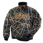 Arctic Cat Men's Freezone Shell Flex Series Jkt Blk/org/white Lg # 5260-324. Fixed Price $229.95.