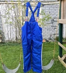 Vintage Polaris Men's Small Snowmobile Bibs Pants Insulated Winter Activewear. Fixed Price $43.11.