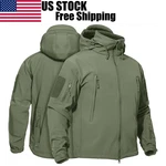 Men's Waterproof Ski Winter Warm Jackets Snow Thermal Fleece Work Coat. Fixed Price $35.79.