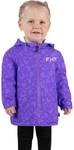 Fxr Ride Toddler Reversible Jacket Amethist Cheetah/maui Blue 2T. Fixed Price $72.04.