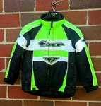 Fxr Jacket Snowmobile Racing Coat Youth 12 Green. Fixed Price $42.00.