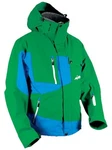 Hmk Peak 2 Men Snowmobile Snowboard Ski Winter Jacket Large Green/blue. Fixed Price $95.00.