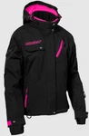 Castle Powder Snowmobile Jacket Coat Waterproof Windproof Women's Black/pink Xl. Fixed Price $289.99.