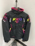 Fxr Team Women's Jacket Black/neon Fusion - Size 4. Fixed Price $169.99.