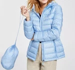 Charter Club Women Sz Puffer Jacket Down Insulated Blue Packable Hiking Ski. Fixed Price $59.99.