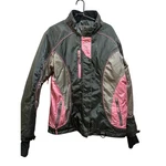 Divas Sportswear Ski Snowboard Jacket Women's 1XL Pink Black Gray Full Zip. Fixed Price $32.81.