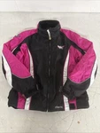 Castle X Charm Jacket Womens Med Pink Snowmobile Winter Insulated Coat. Fixed Price $39.72.