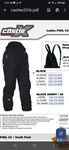 Castle 73-4671 Fuel Women's Xs/ Black Snowmobile Pants. Fixed Price $60.00.