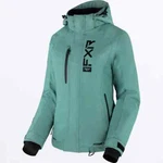 Fxr Womens Fresh Snow Winter Jacket Coat- Sage/black Size 14 New. Fixed Price $259.95.