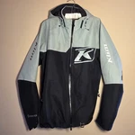 Klim Powerxross Snowmobile Jacket Men's Large Gore-tex Shell Slate Gray Black. Fixed Price $174.99.