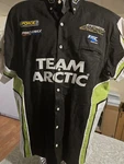Team Snowmobile Men's Racing Pit Crew Shirt Arcticwear Large. Fixed Price $65.45.