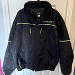 Arcticwear Cat Racing Team Snowmobile Tom Jacket Size Xl Black. Fixed Price $59.99.